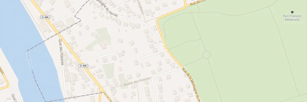 Plan du 34 Rue de la Montagne du Perray à Saint-Pierre-du-Perray