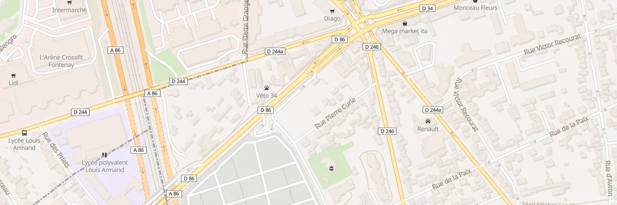 Plan du 176 Rue de Metz au Perreux-sur-Marne