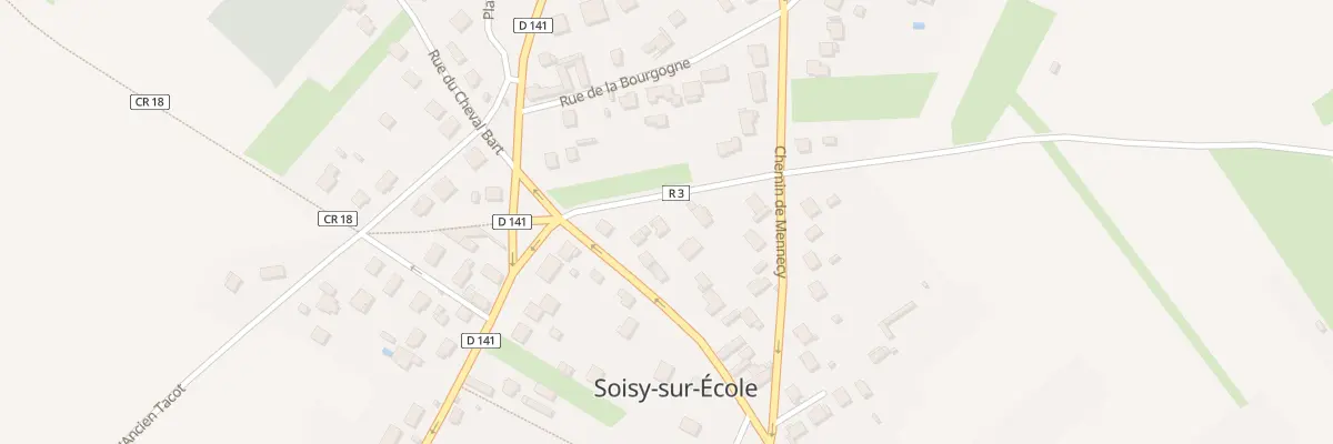 Plan du 4 Cr N3 de Ferte Alais a Melun à Soisy-sur-École