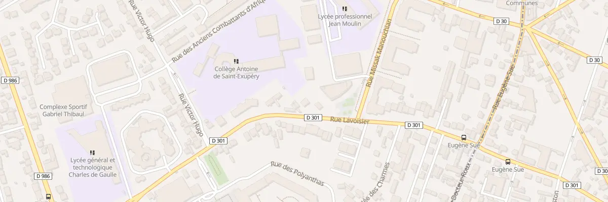Plan du 52 Rue Lavoisier à Rosny-sous-Bois