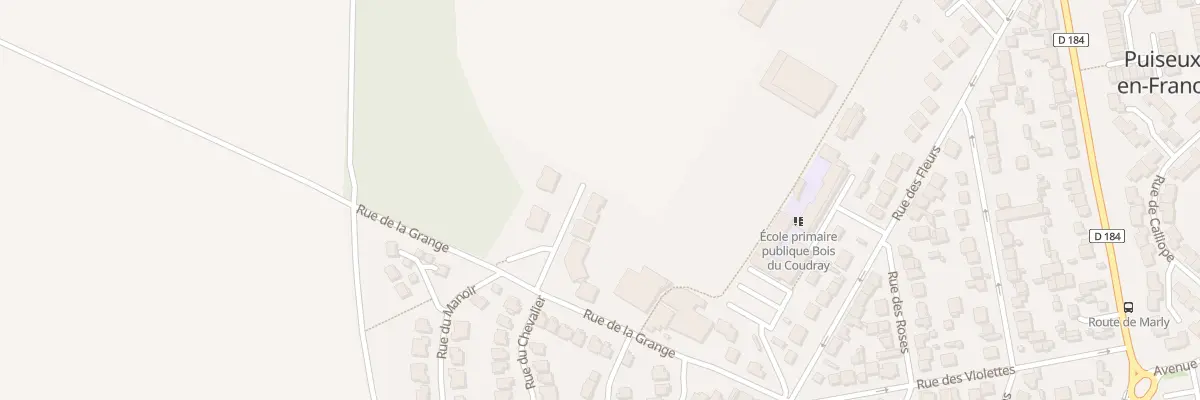 Plan du 8 Rue Lancelot du Lac à Puiseux-en-France