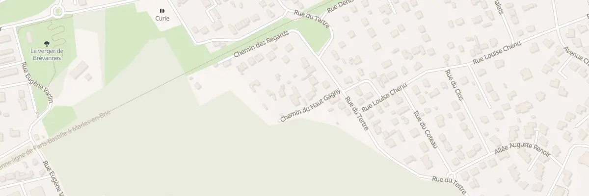 Plan du 12 Sen du Haut Gagny à Limeil-Brévannes