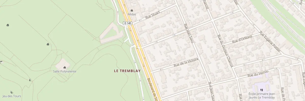 Plan du 224 Bd de Stalingrad à Champigny-sur-Marne