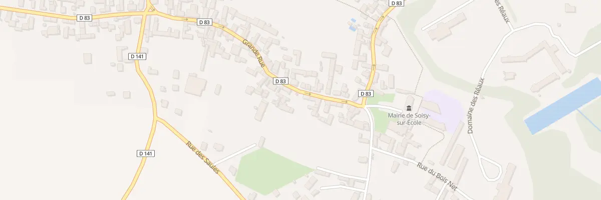 Plan du 13 Grande Rue à Soisy-sur-École