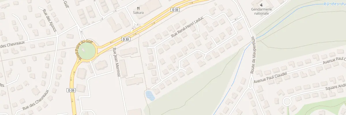 Plan du 29 Rue René Henri Leduc à Saint-Germain-lès-Corbeil