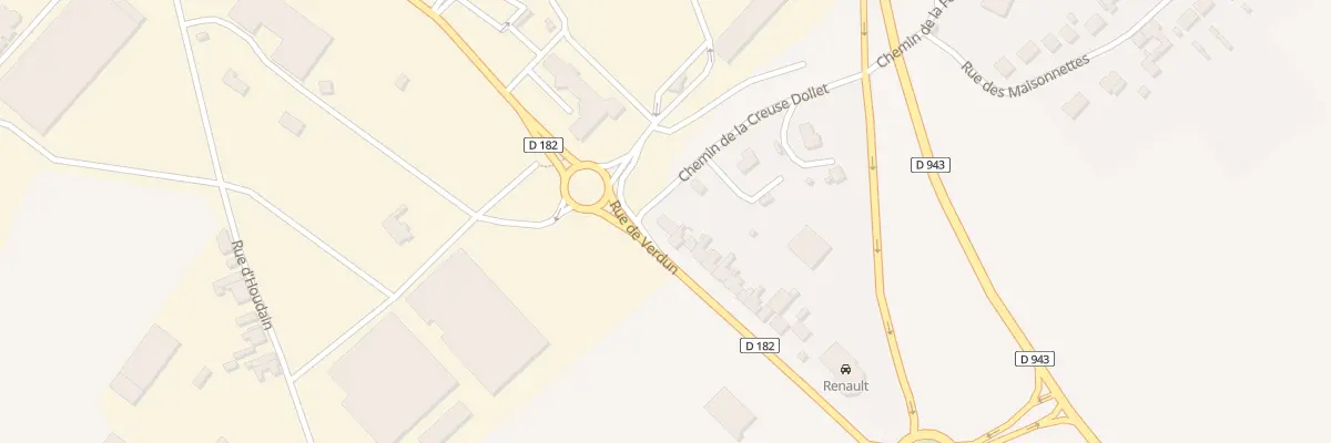 Plan du 160 Rue de Verdun à Lillers