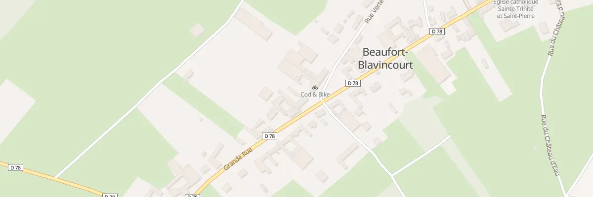 Plan du 438 Gr Grande Rue à Beaufort-Blavincourt