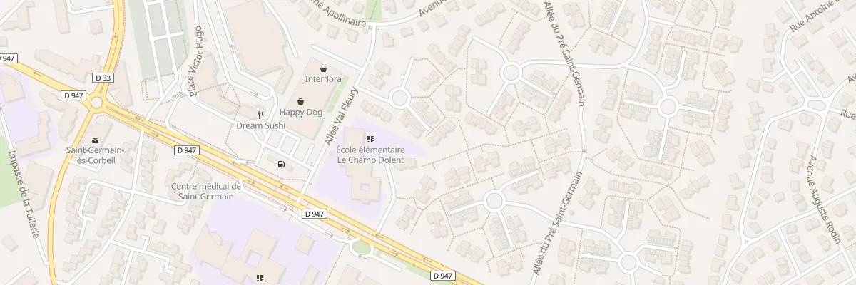 Plan du 9 Sq Pierre Ronsard à Saint-Germain-lès-Corbeil