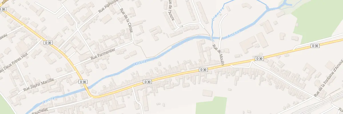 Plan du 36 Rue de la République à Corbie