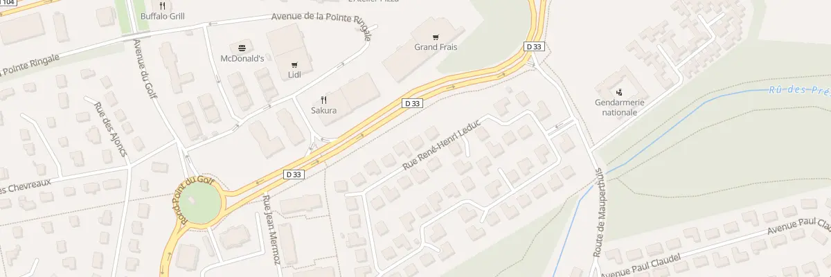 Plan du 10 Rue René Henri Leduc à Saint-Germain-lès-Corbeil