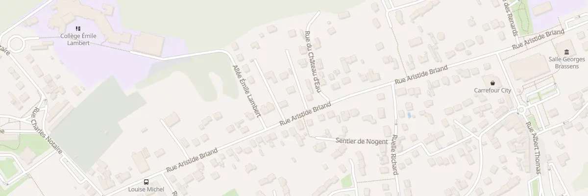 Plan du 97 Rue Aristide Briand à Villers-Saint-Paul