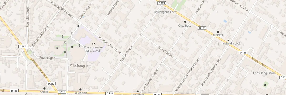 Plan du 11 Rue Solférino à Saint-Maur-des-Fossés