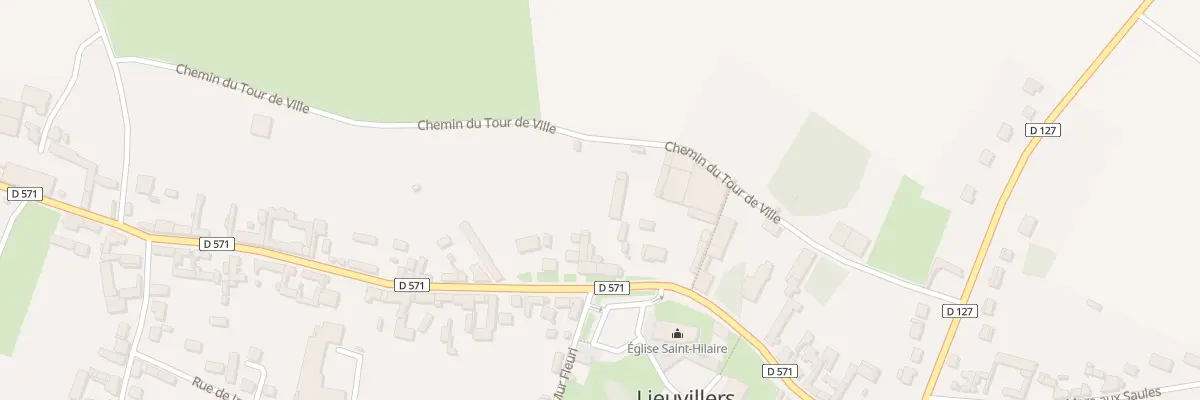 Plan du 292 Gr Grande Rue à Lieuvillers