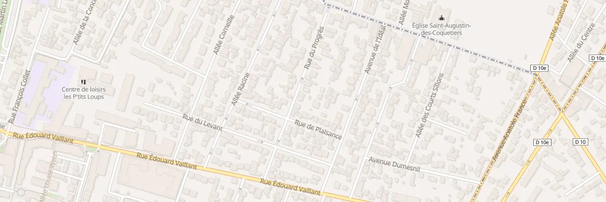 Plan du 25B Rue du Progrès à Bondy