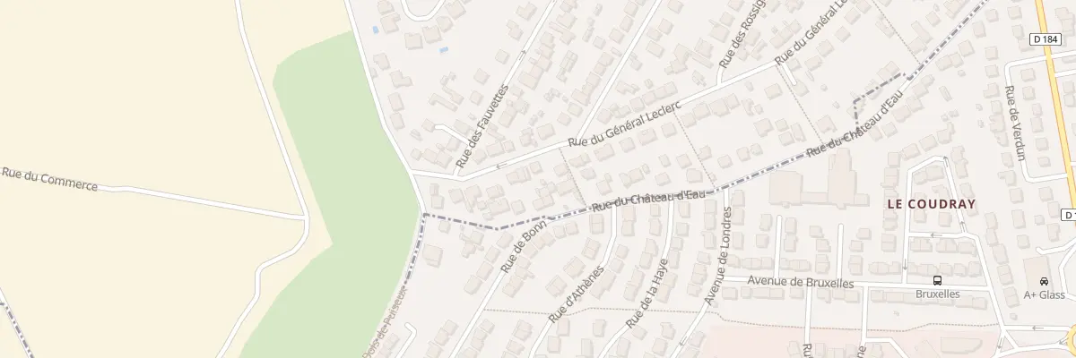 Plan du 69 Rue du Général Leclerc à Puiseux-en-France