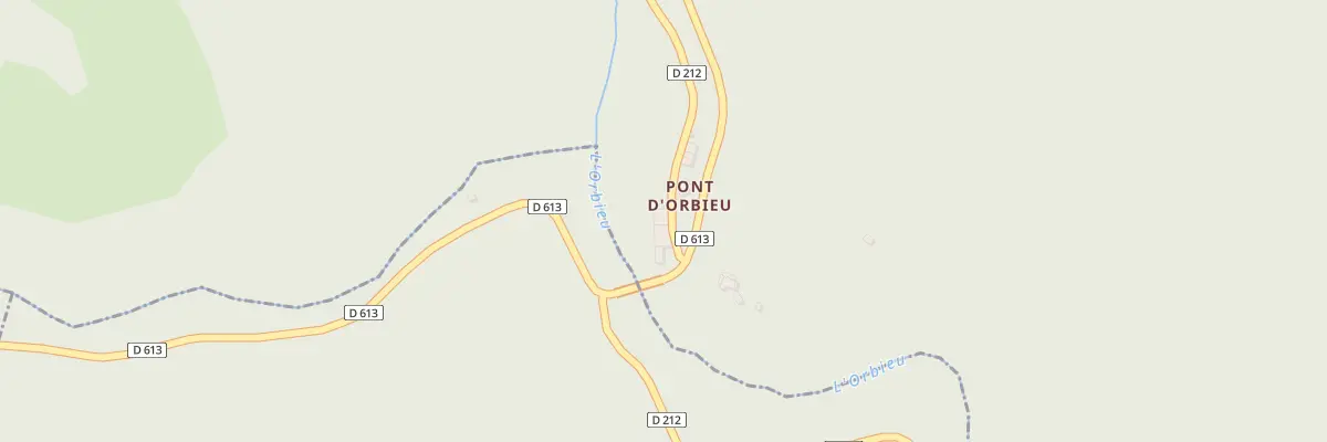 Plan du 56 Pont d’Orbieu à Lanet