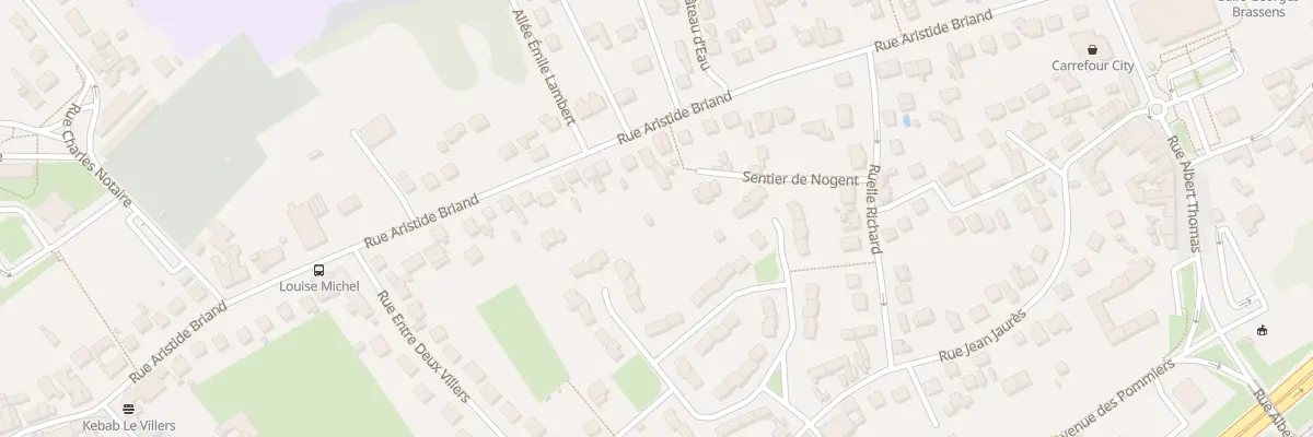 Plan du 86 Rue Aristide Briand à Villers-Saint-Paul