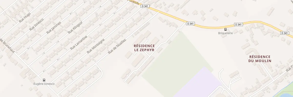 Plan du 5008F Res le Zephir à Divion