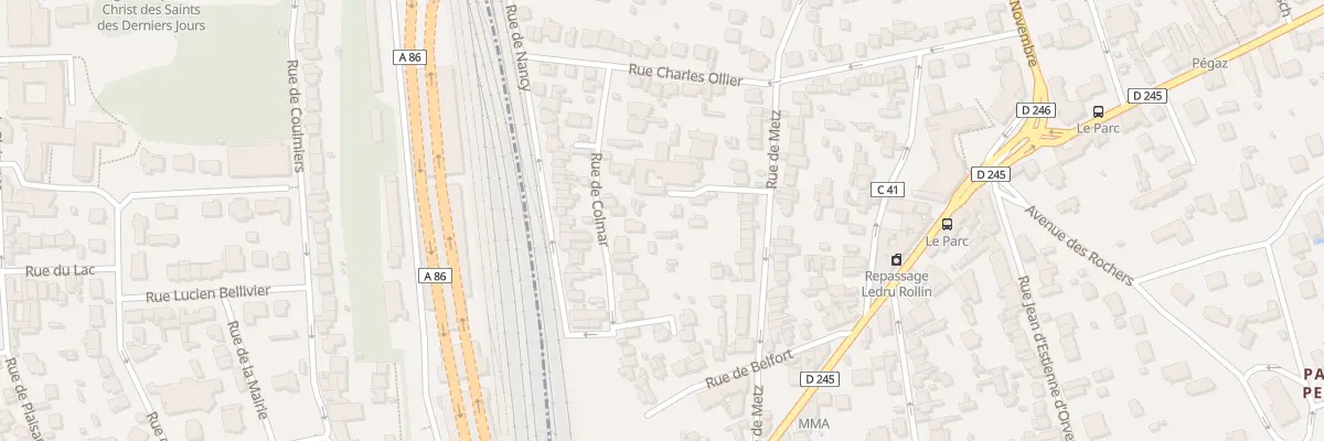 Plan du 29 Rue de Metz au Perreux-sur-Marne