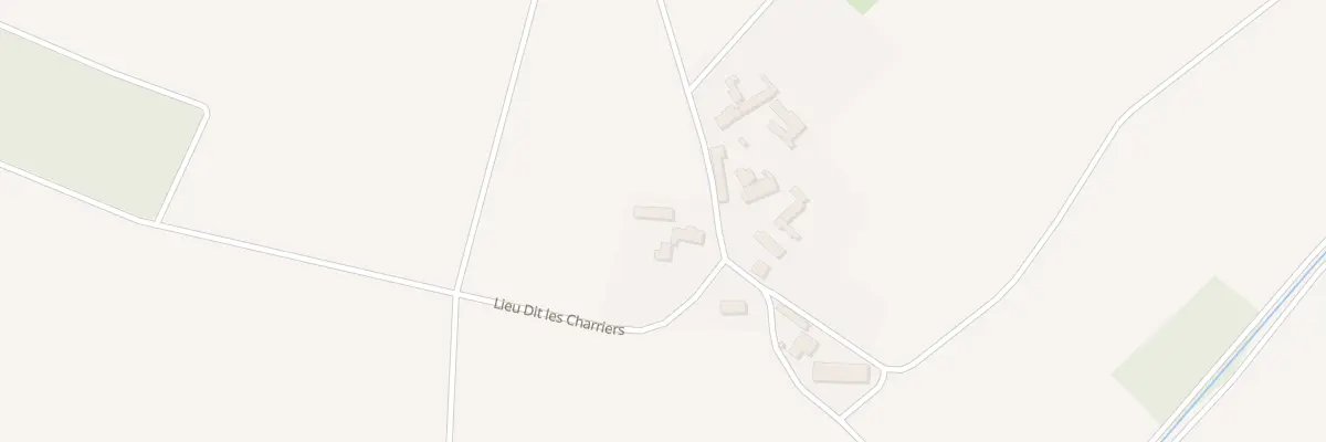 Plan du 12 Les Charriers à Juranville
