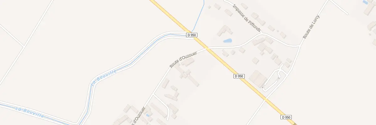 Plan du 5023 Grand Piffond à Mézières-en-Gâtinais