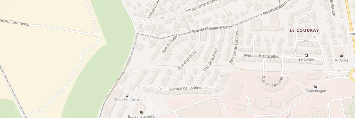 Plan du 16 Rue d’Athènes à Louvres