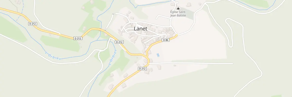 Plan du 45A Le Village à Lanet