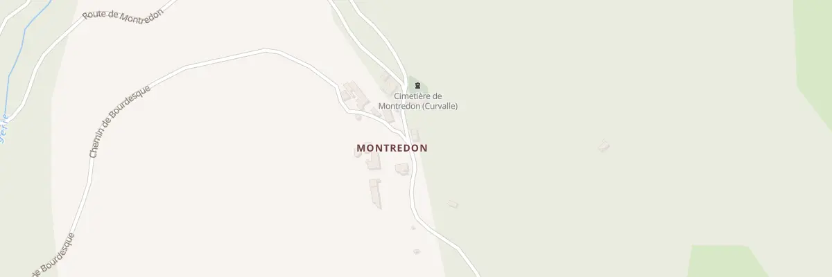 Plan du 5267 Monredon à Curvalle