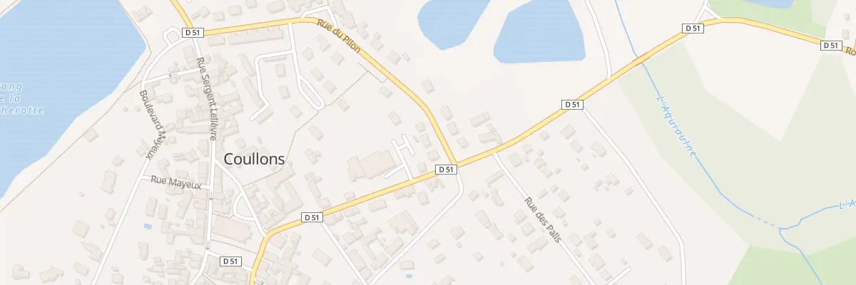 Plan du 40 Rue du Pilon à Coullons