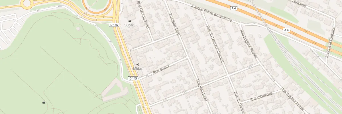 Plan du 13 Rue Stuart à Champigny-sur-Marne