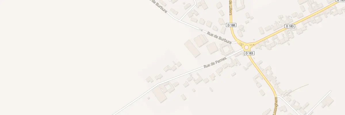 Plan du 8 Rue de Pernes à Allouagne