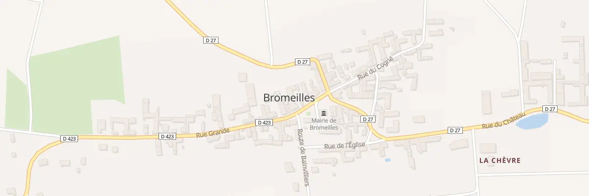 Plan du 5007 Le Village à Bromeilles