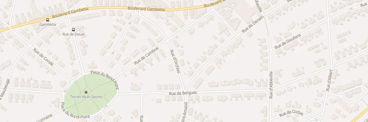Plan du 2 Rue d’Orchies à Marles-les-Mines