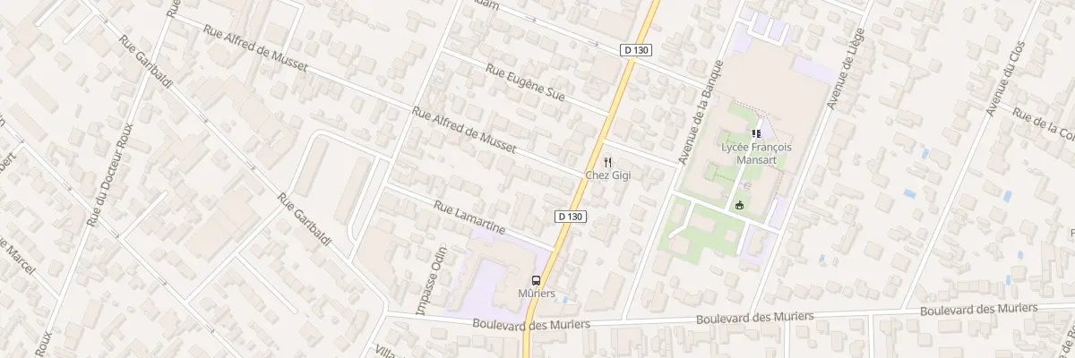 Plan du 42 Rue Alfred de Musset à Saint-Maur-des-Fossés