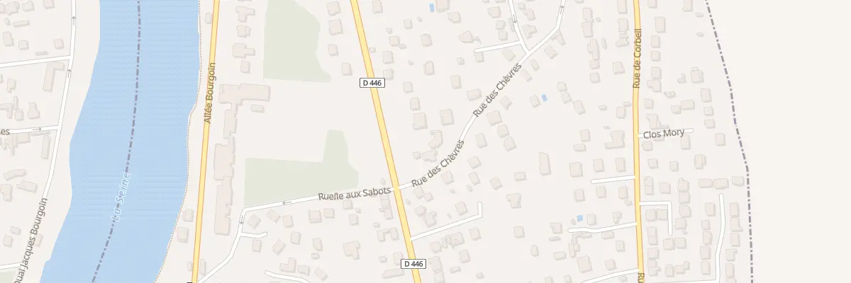 Plan du 5 Rue des Chèvres à Saintry-sur-Seine