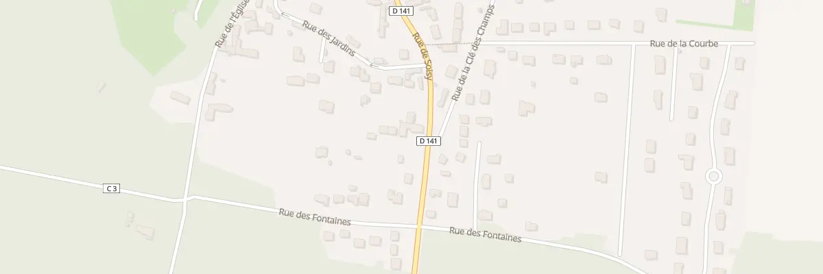 Plan du 26 Rue de Soisy à Nainville-les-Roches