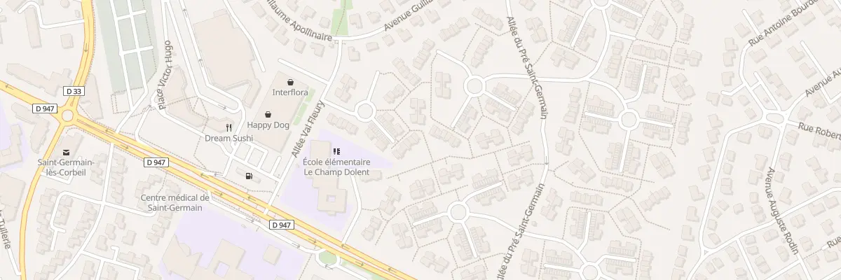 Plan du 14 Sq Pierre Ronsard à Saint-Germain-lès-Corbeil