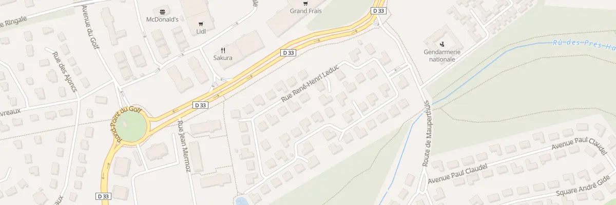 Plan du 13 Rue René Henri Leduc à Saint-Germain-lès-Corbeil