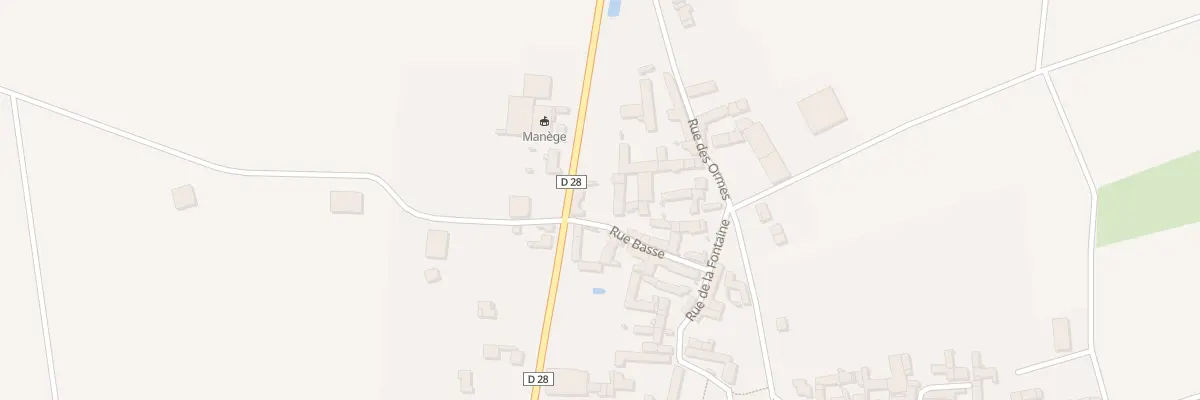 Plan du 1 Rue Basse à Desmonts