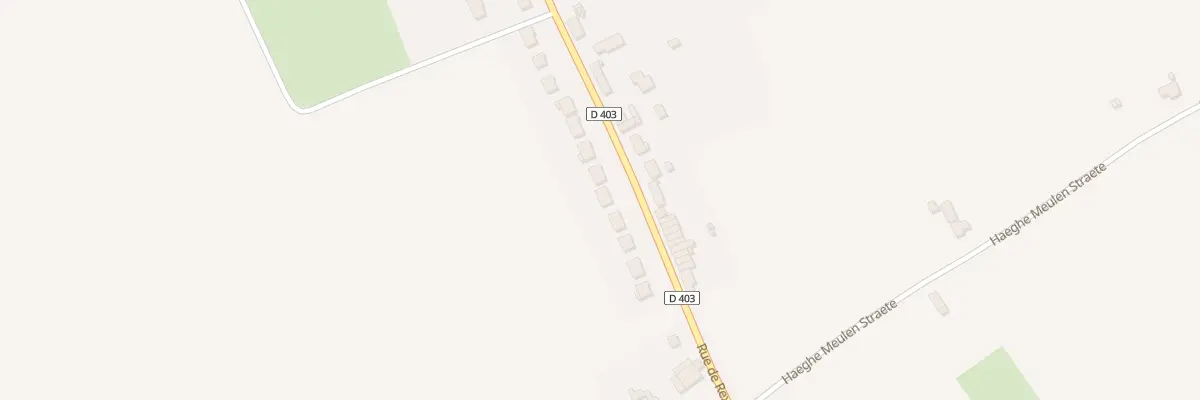 Plan du 652 Rue de Rexpoede à Warhem
