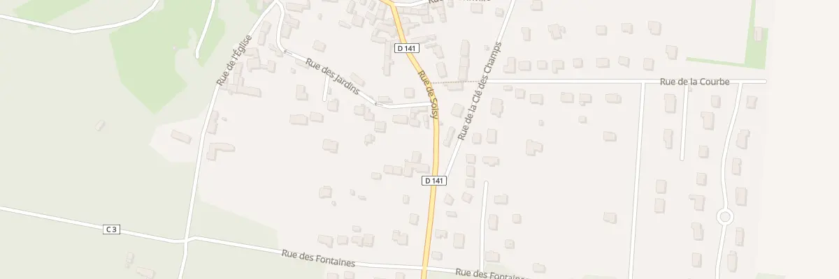 Plan du 22 Rue de Soisy à Nainville-les-Roches