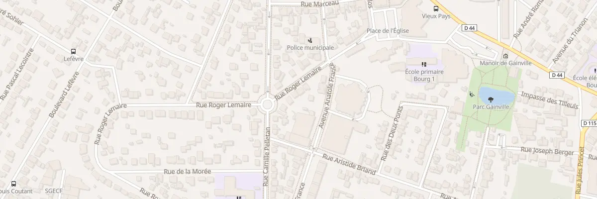 Plan du 92 Rue Roger Lemaire à Aulnay-sous-Bois