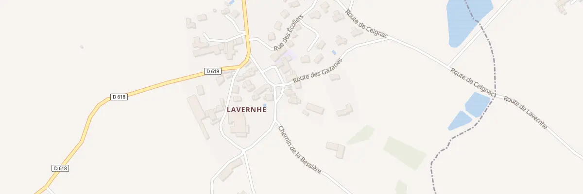 Plan du 5185 Lavernhe à Manhac
