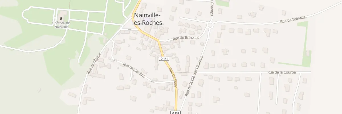 Plan du 15 Rue de Soisy à Nainville-les-Roches