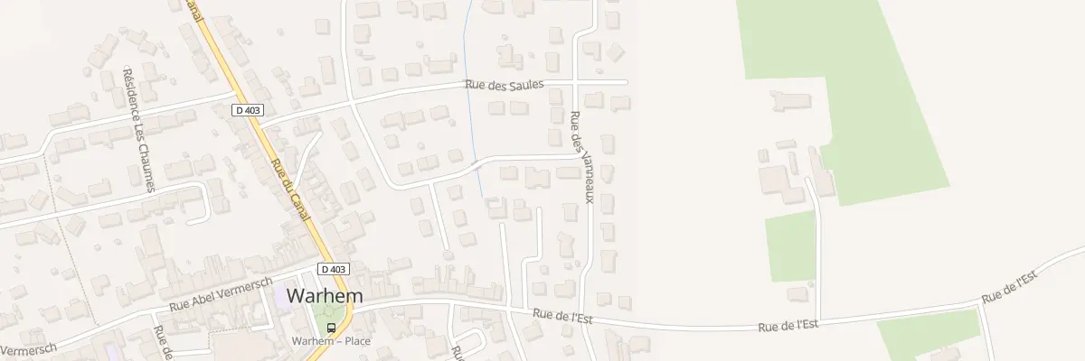 Plan du 203 Rue des Grives à Warhem