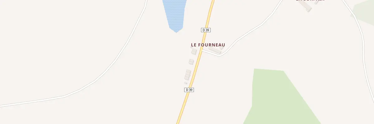 Plan du 385 Le Fourneau à Ivoy-le-Pré