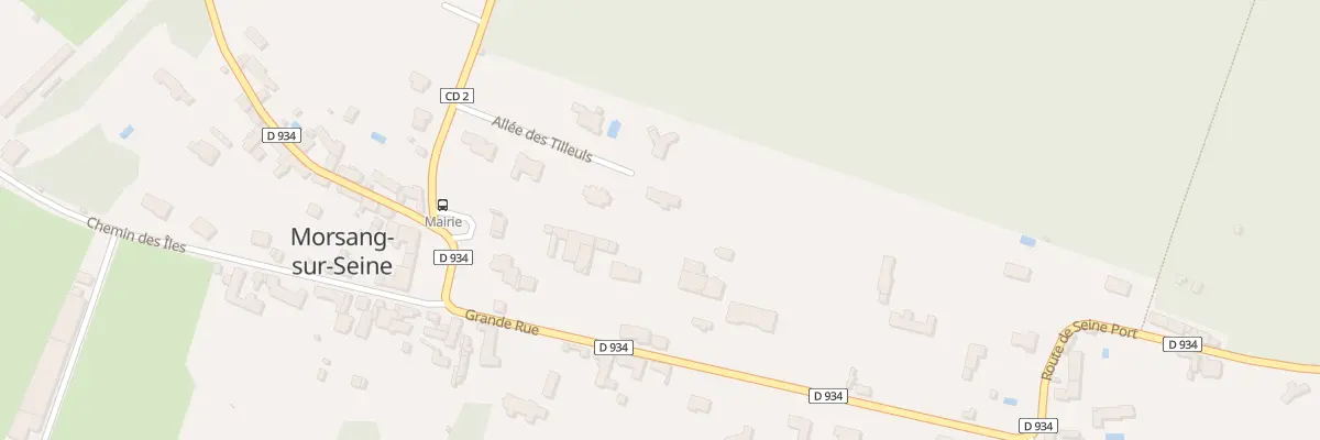 Plan du 4 All des Tilleuls à Morsang-sur-Seine