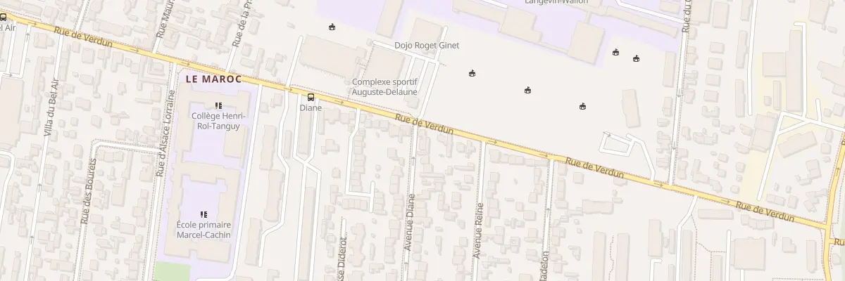 Plan du 104 Rue de Verdun à Champigny-sur-Marne