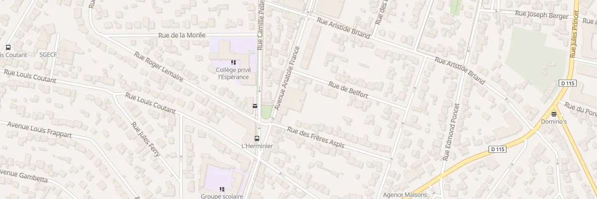 Plan du 98 Av Anatole France à Aulnay-sous-Bois