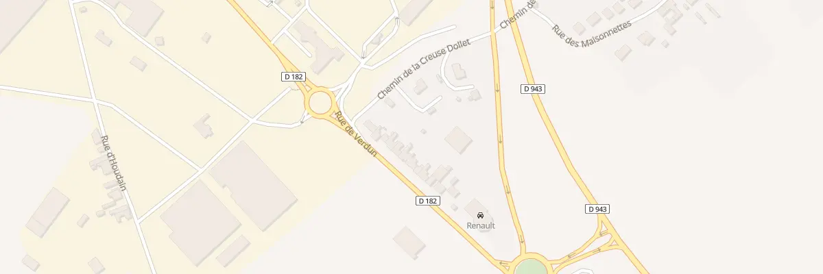 Plan du 168 Rue de Verdun à Lillers